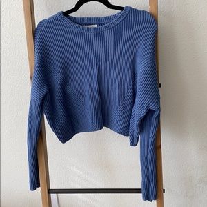 Blue sweater